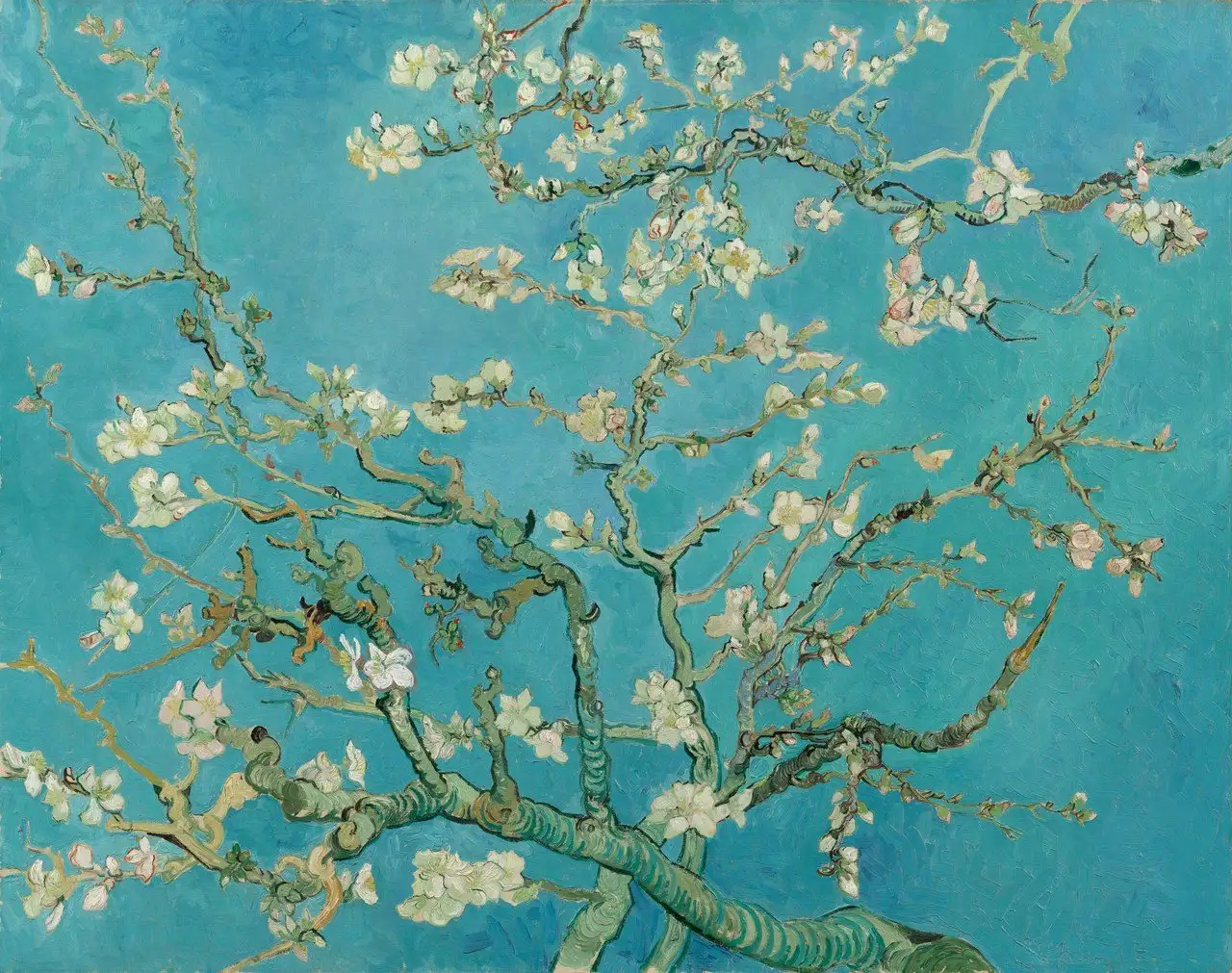 Almond Blossoms by Vincent van Gogh