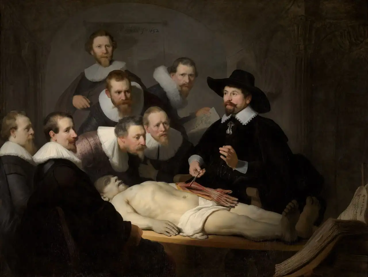 The Anatomy Lesson of Dr. Tulp by Rembrandt