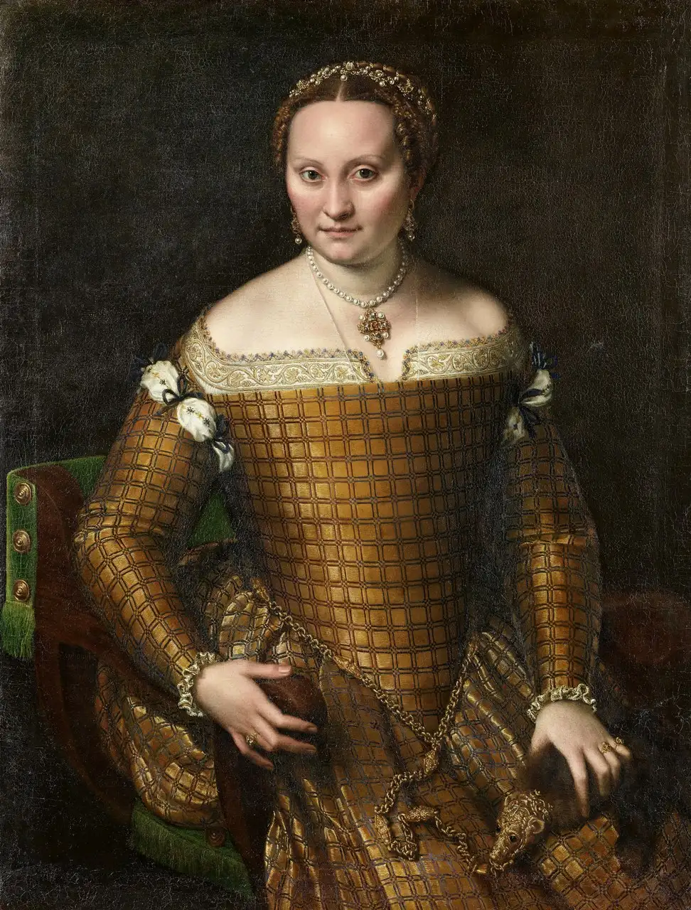 Portrait of Bianca Ponzoni Anguissola by Sofonisba Anguissola