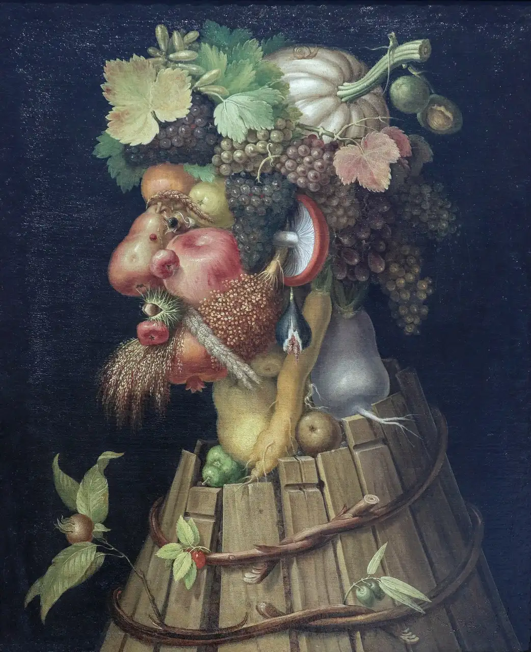 Autumn by Giuseppe Arcimboldo