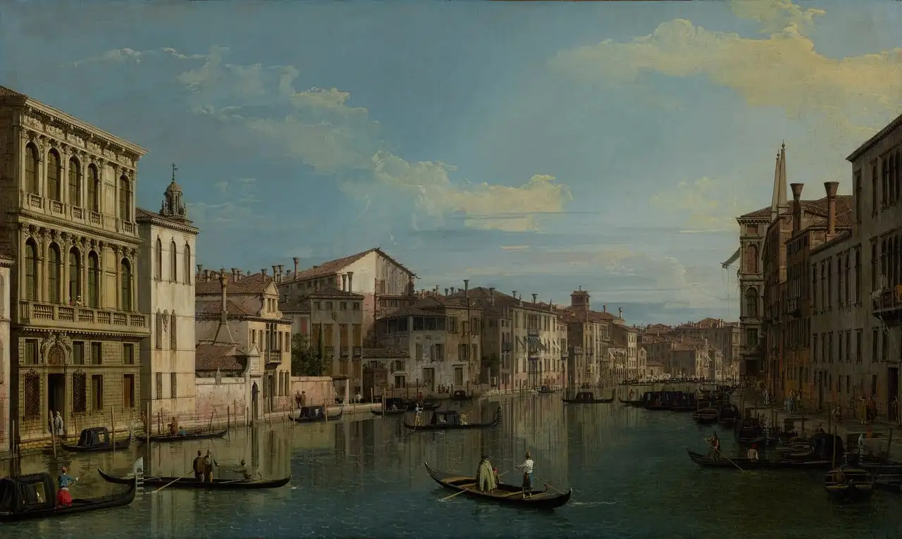 The Grand Canal, Venice by Canaletto