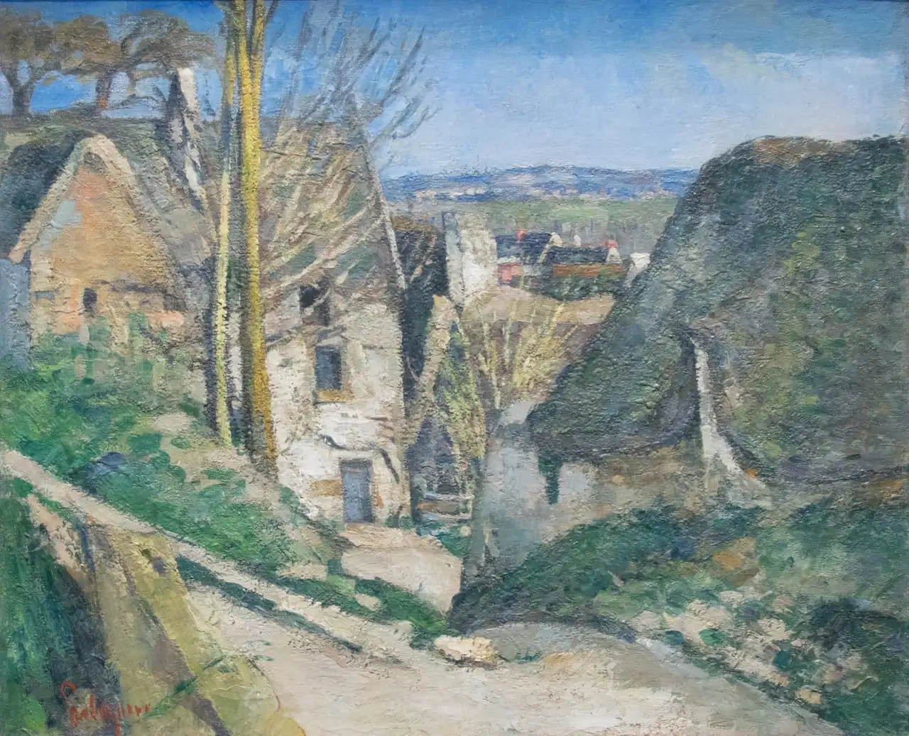 The House of the Hanged Man by Paul Cézanne
