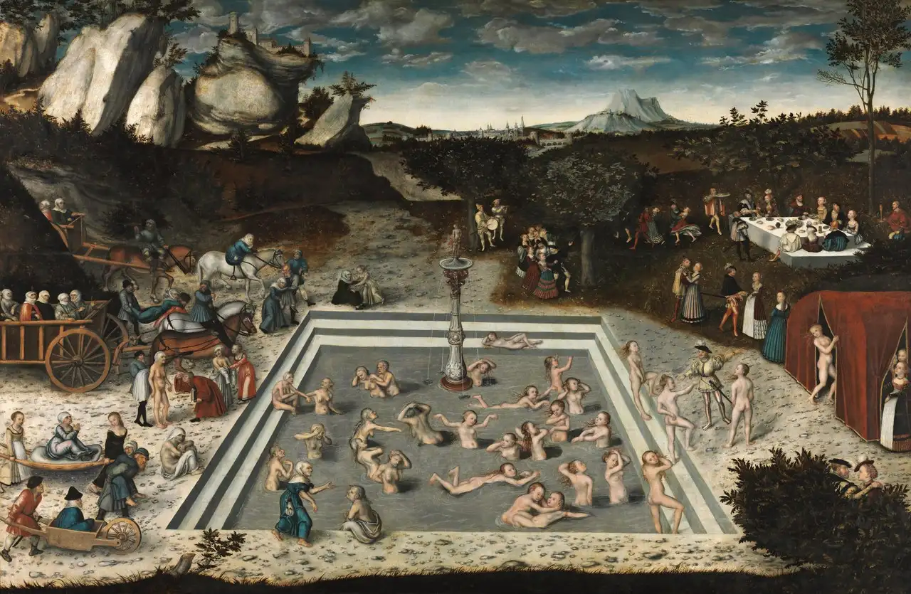 The Fountain of Youth by Lucas Cranach the Elder (and workshop)