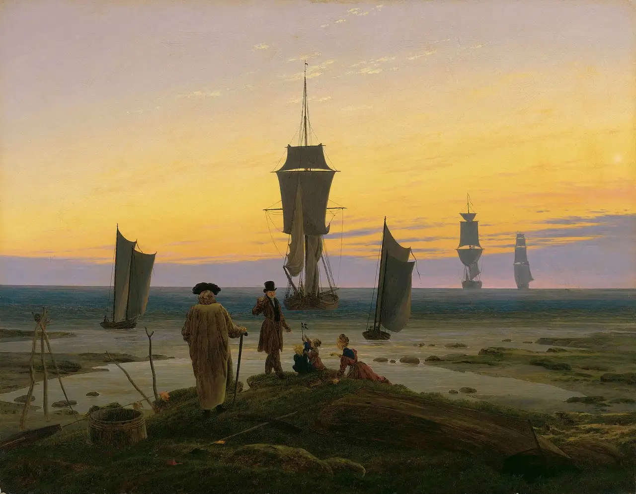 The Stages of Life by Caspar David Friedrich