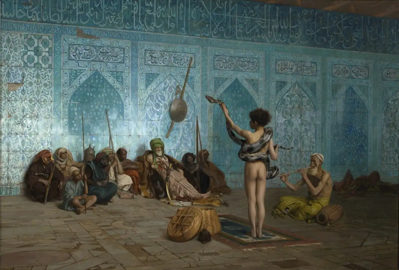 The Snake Charmer by Jean-Léon Gérôme