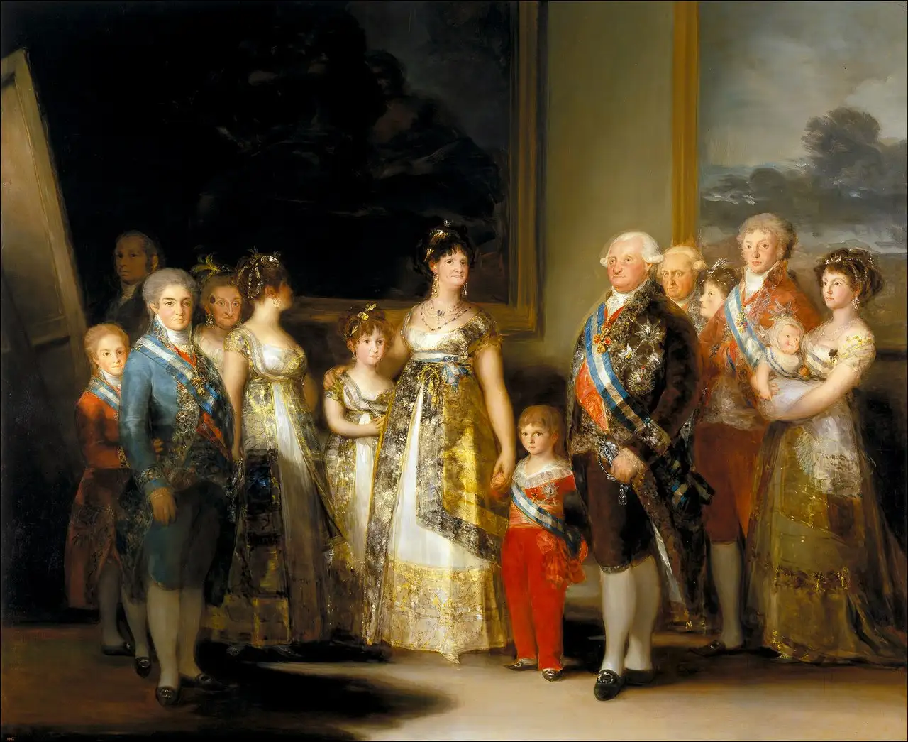The Family of Charles IV by Francisco Goya