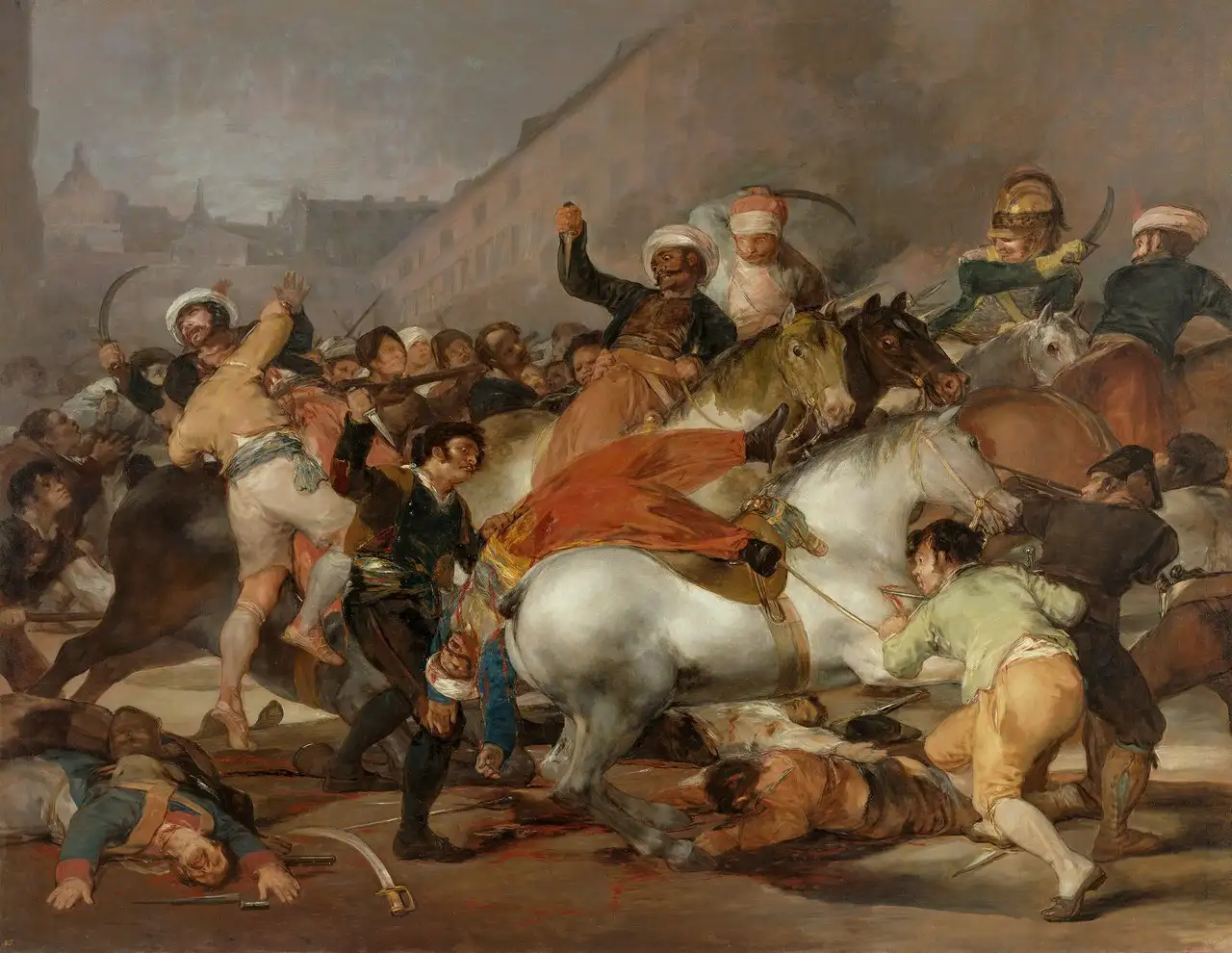 The Second of May 1808 (The Charge of the Mamelukes) by Francisco Goya