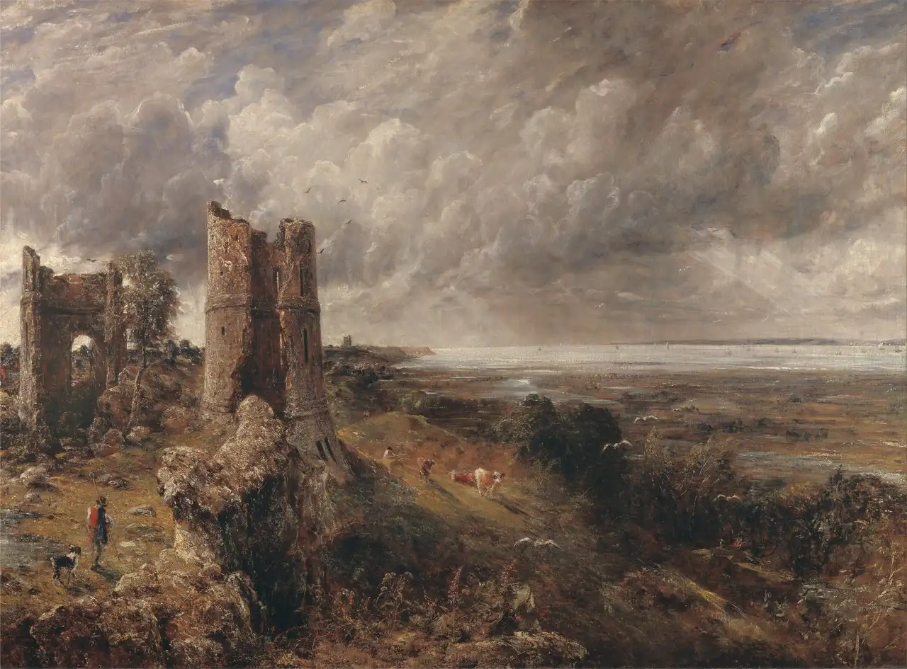 Hadleigh Castle, The Mouth of the Thames: Morning after a Stormy Night by John Constable