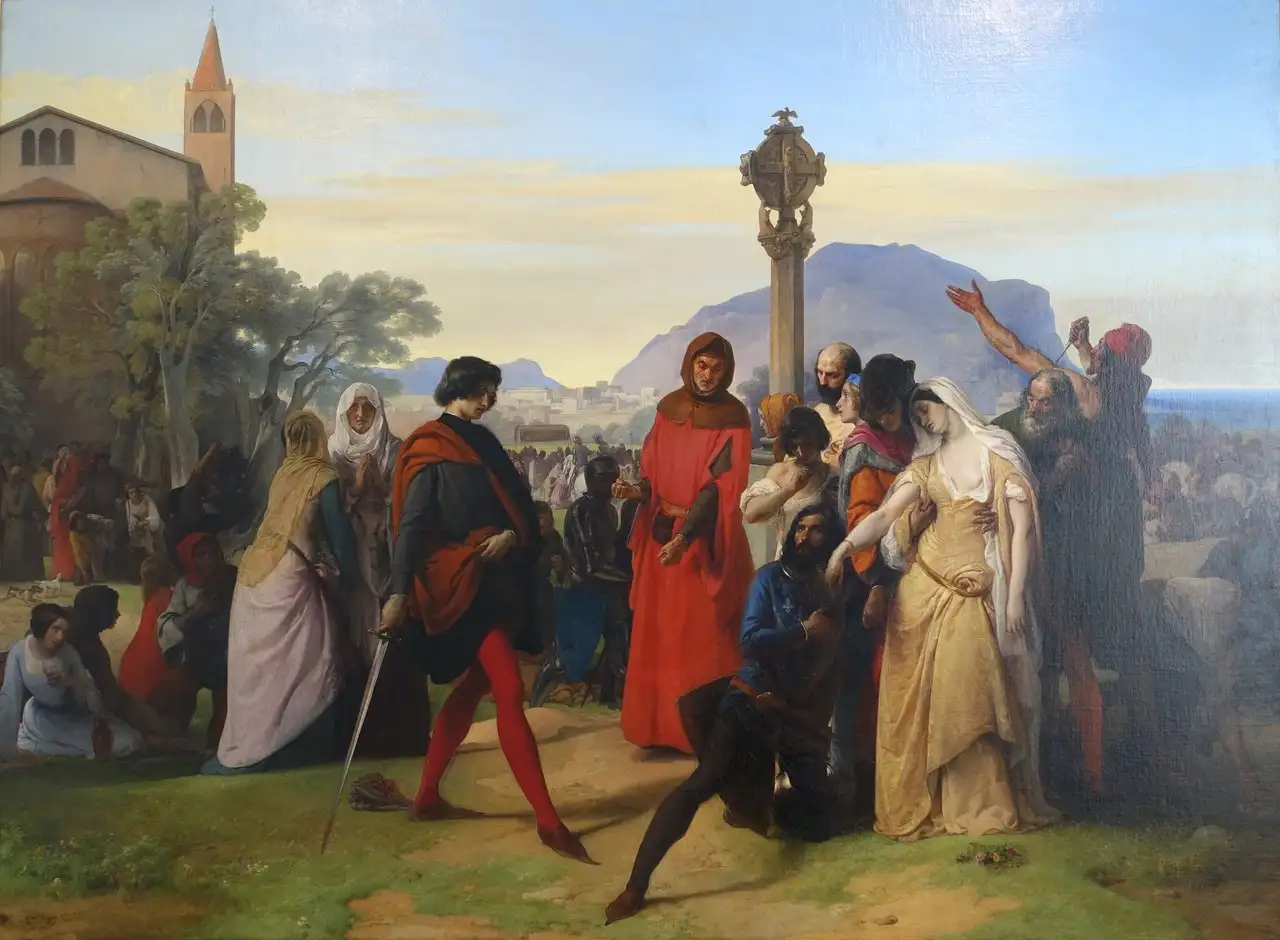 The Sicilian Vespers by Francesco Hayez