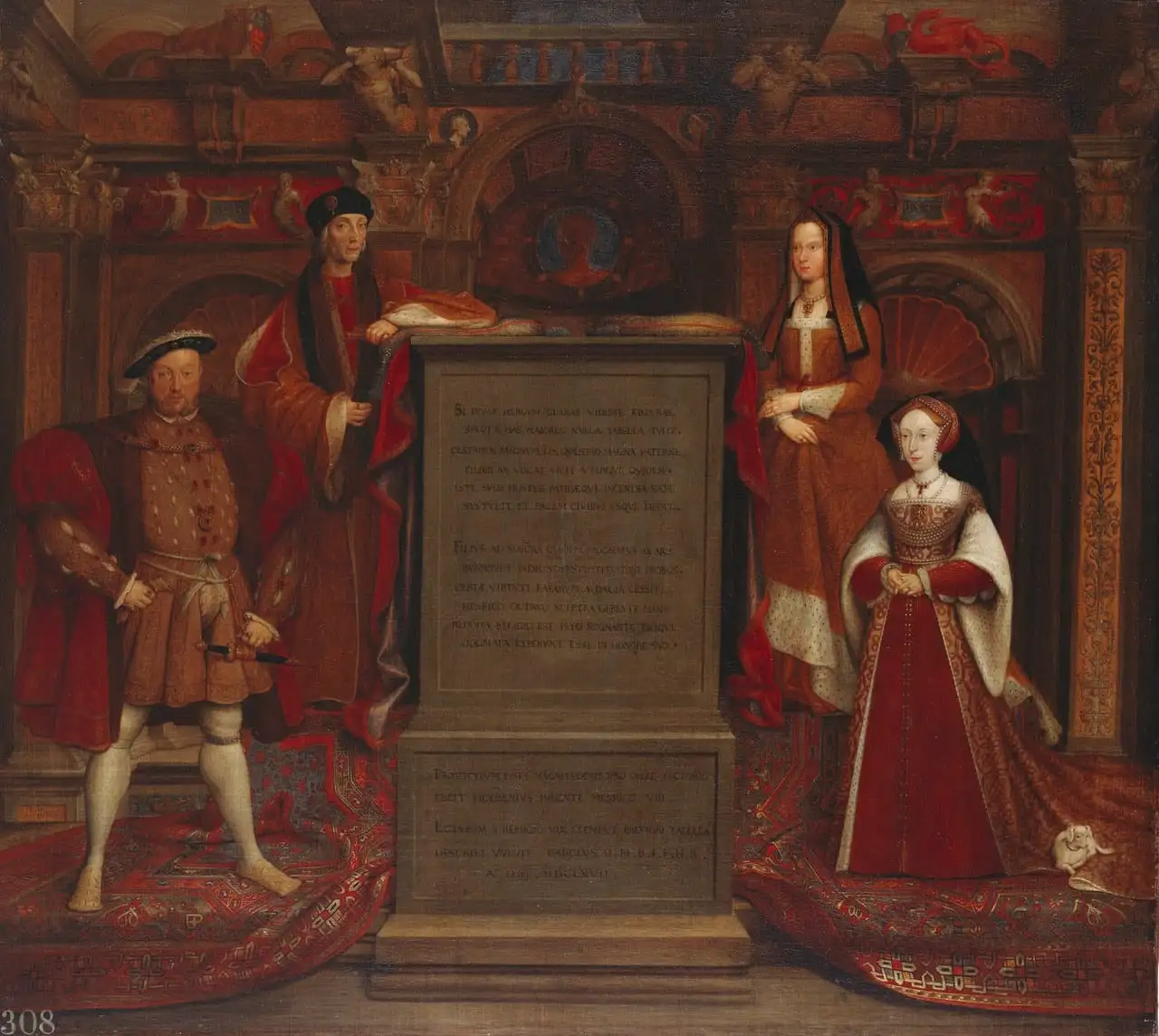 Portrait of Henry VIII by Hans Holbein the Younger