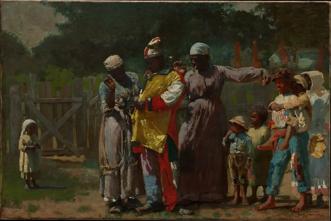 Dressing for the Carnival by Winslow Homer