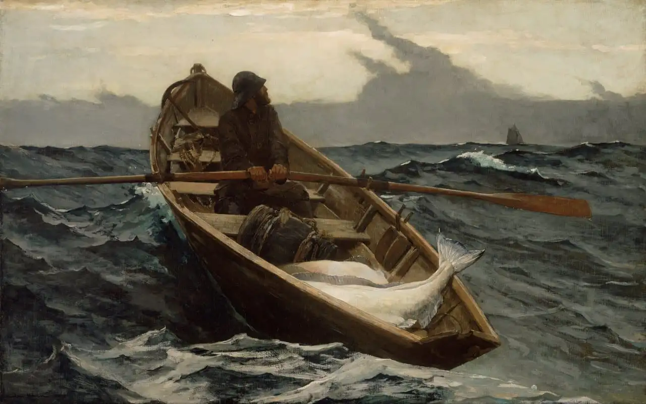 The Fog Warning by Winslow Homer