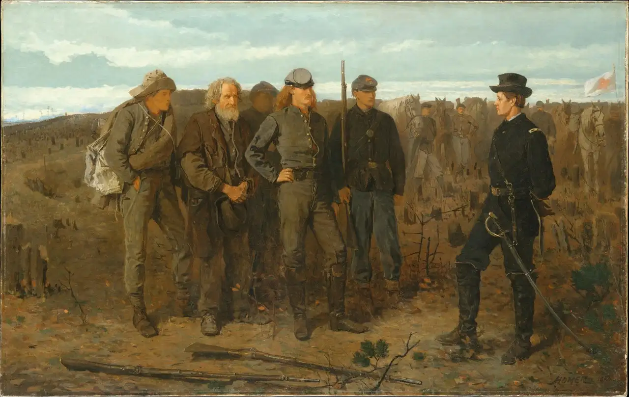 Prisoners from the Front by Winslow Homer