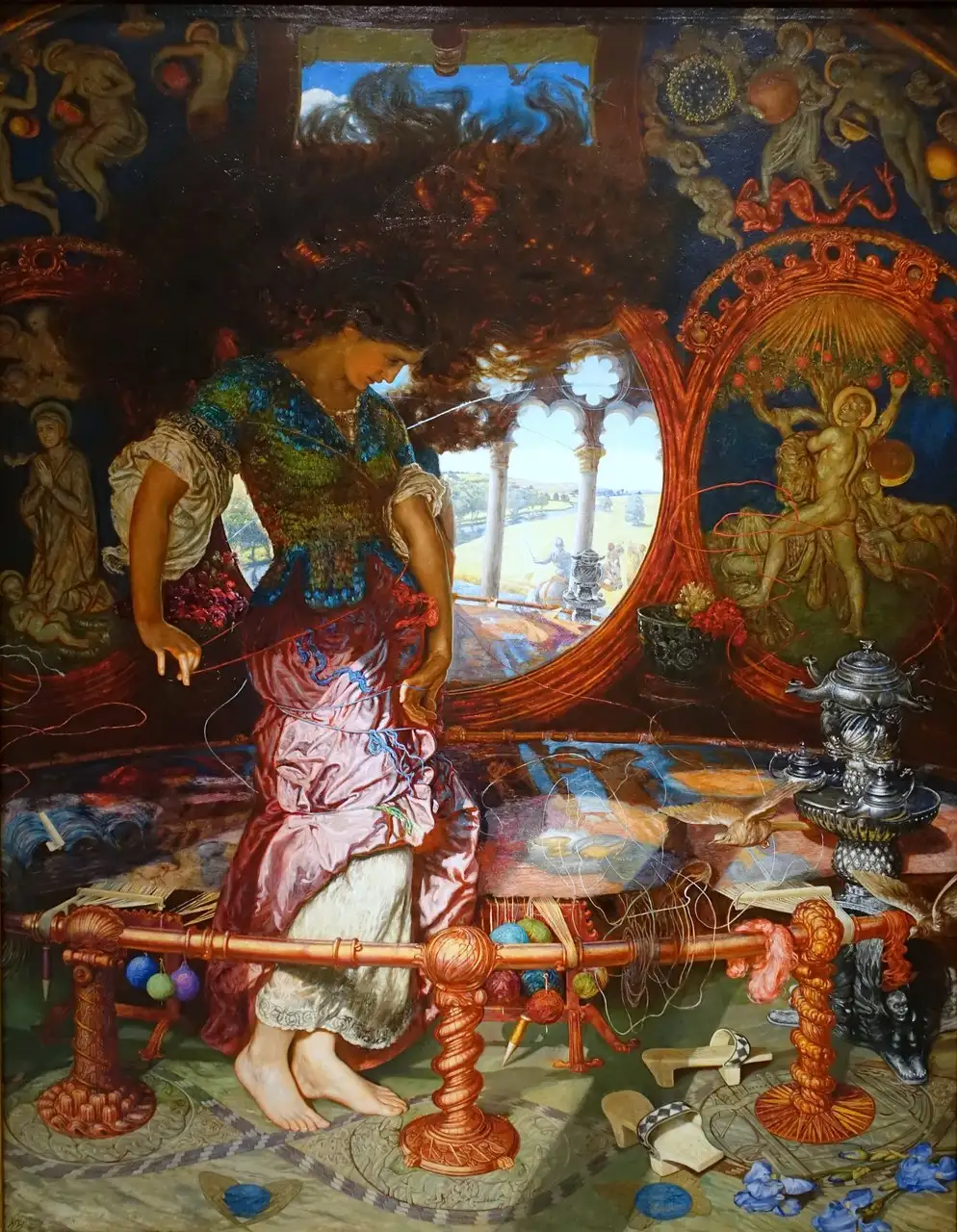 The Lady of Shalott by William Holman Hunt