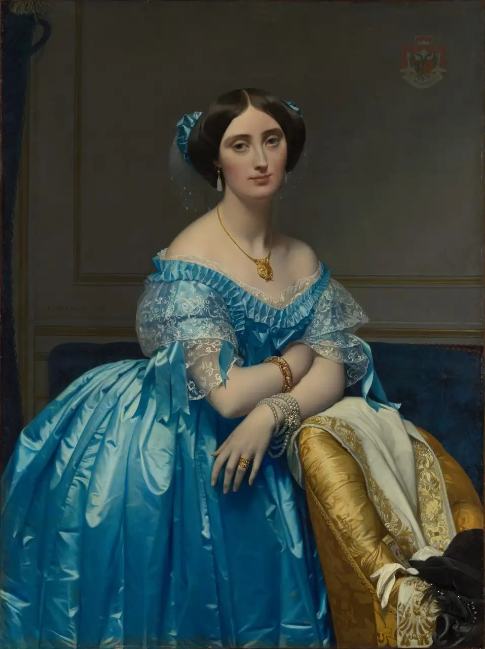Princesse de Broglie by Jean-Auguste-Dominique Ingres