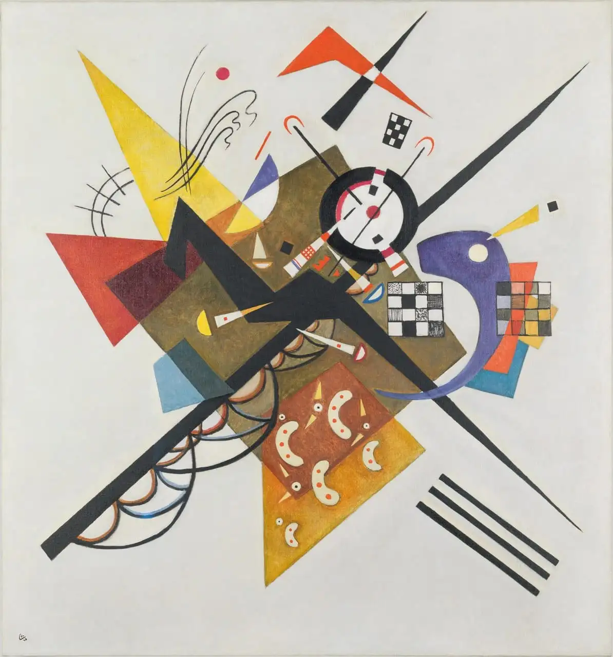 On White II by Wassily Kandinsky