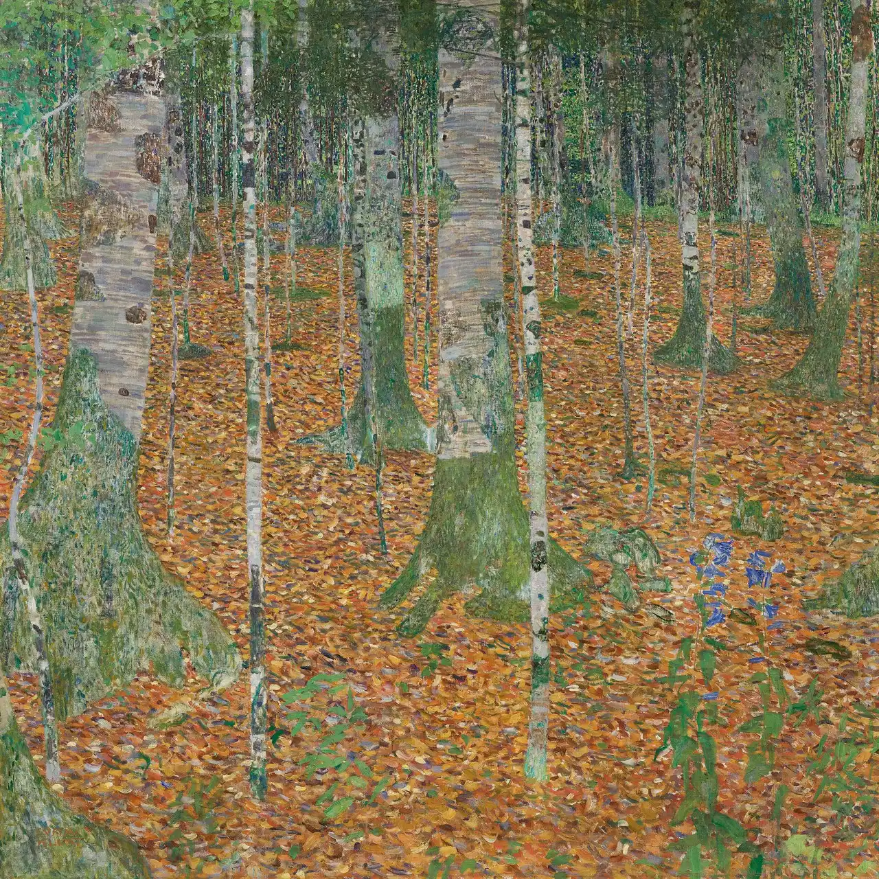 Birch Forest by Gustav Klimt