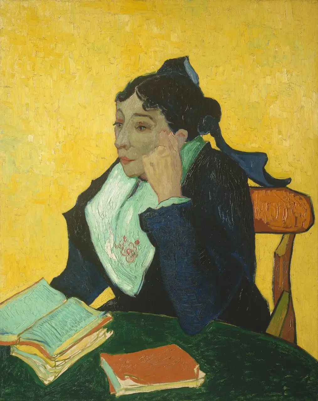 L'Arlésienne: Madame Ginoux with Books by Vincent van Gogh
