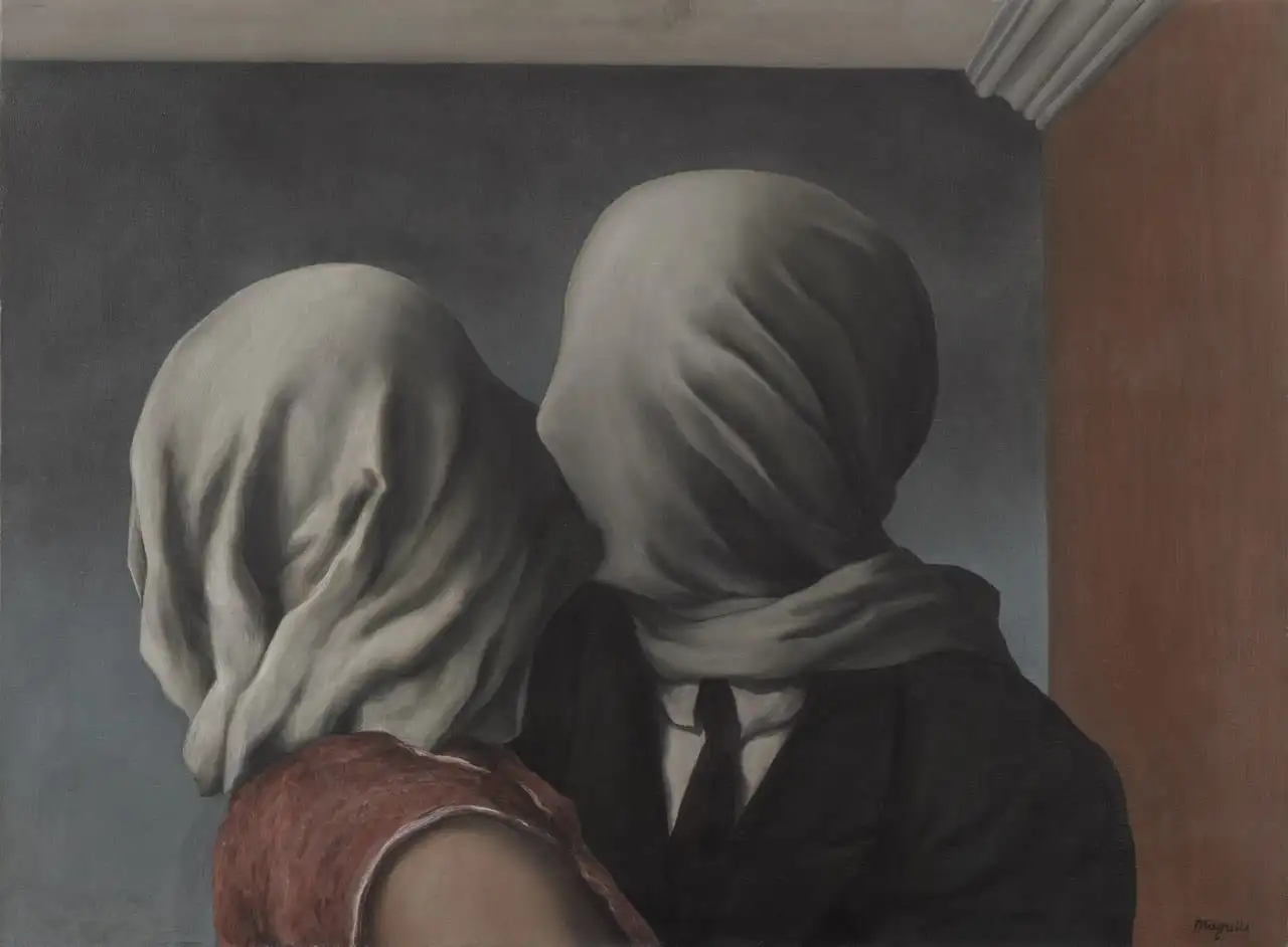 The Lovers by René Magritte