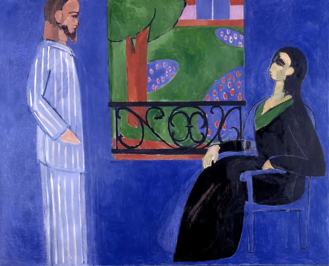 The Conversation by Henri Matisse