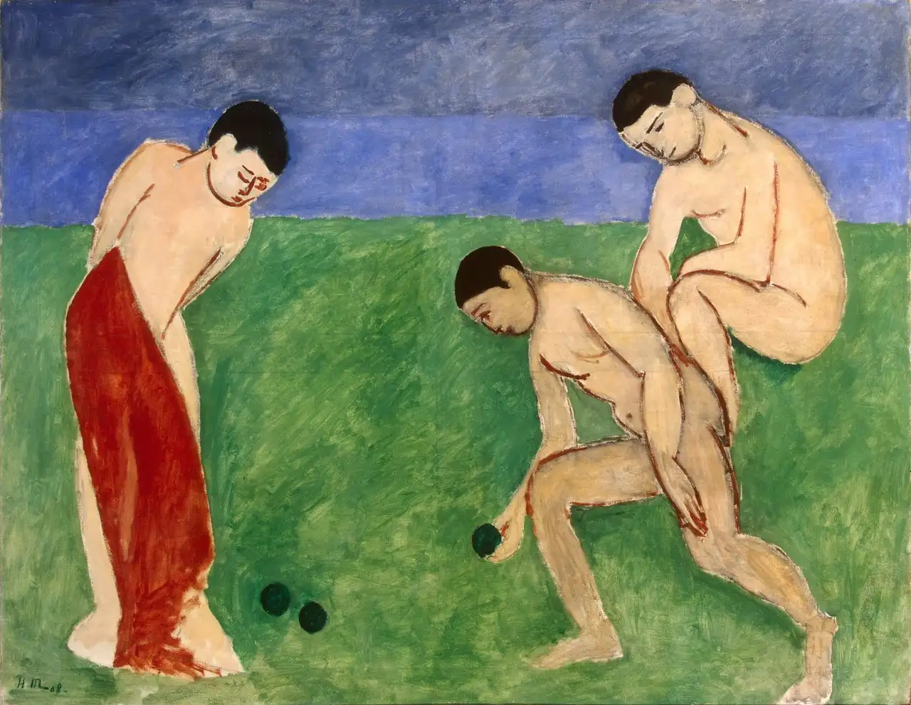 Game of Bowls by Henri Matisse