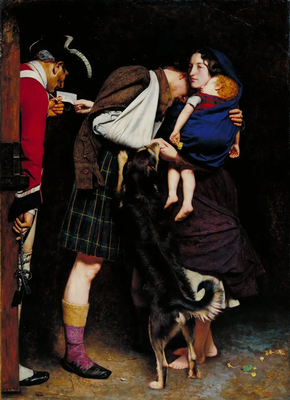 The Order of Release, 1746 by John Everett Millais