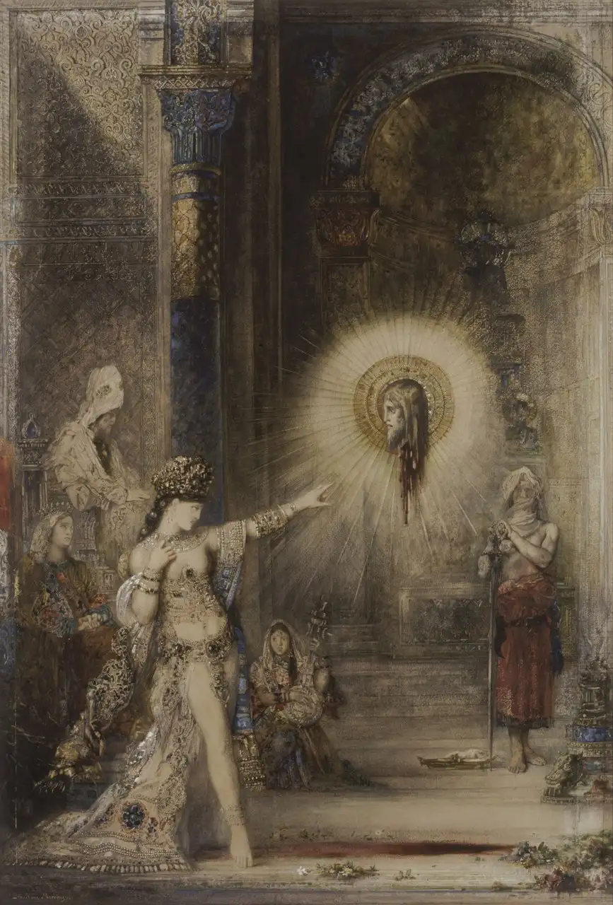 The Apparition (L'Apparition) by Gustave Moreau