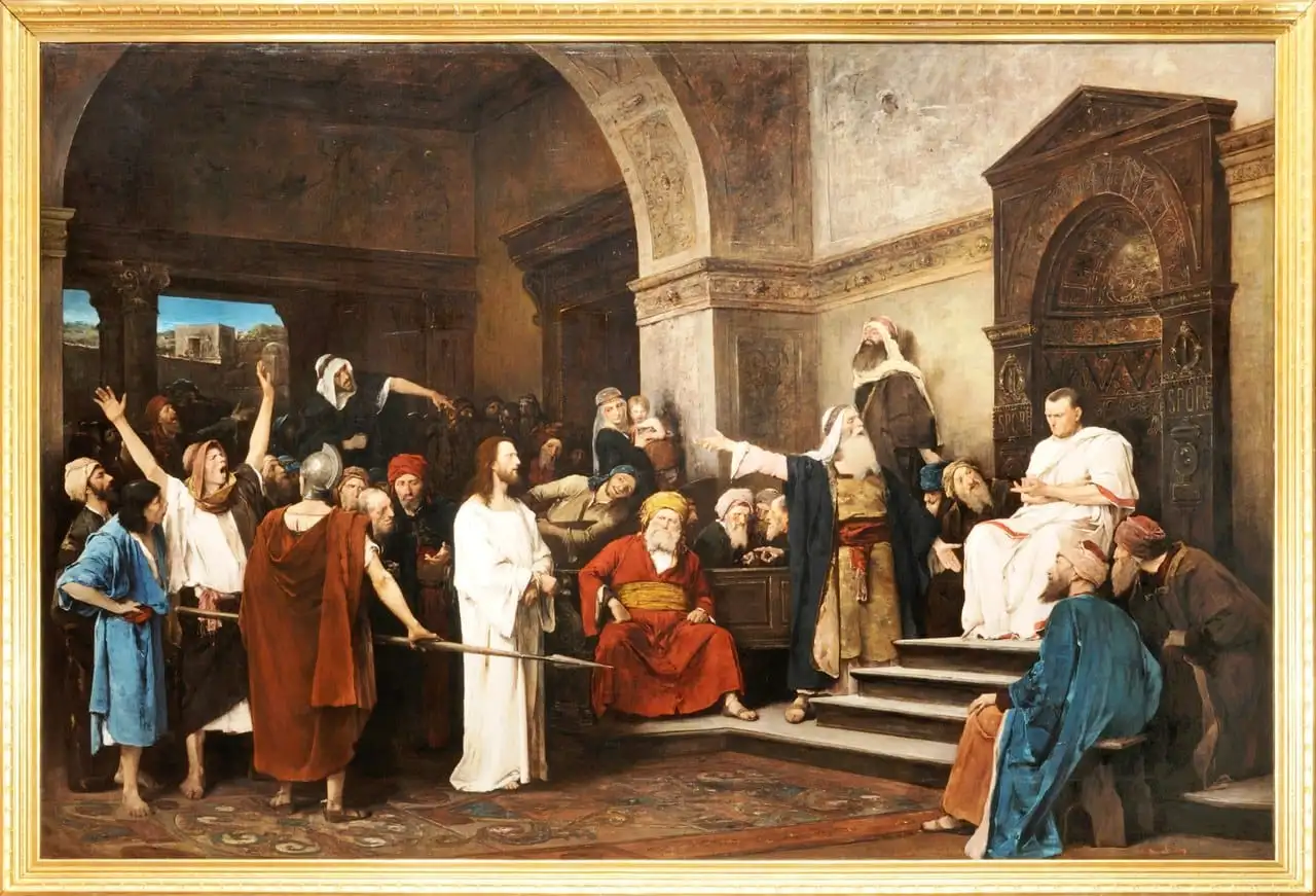 Christ Before Pilate by Mihály Munkácsy