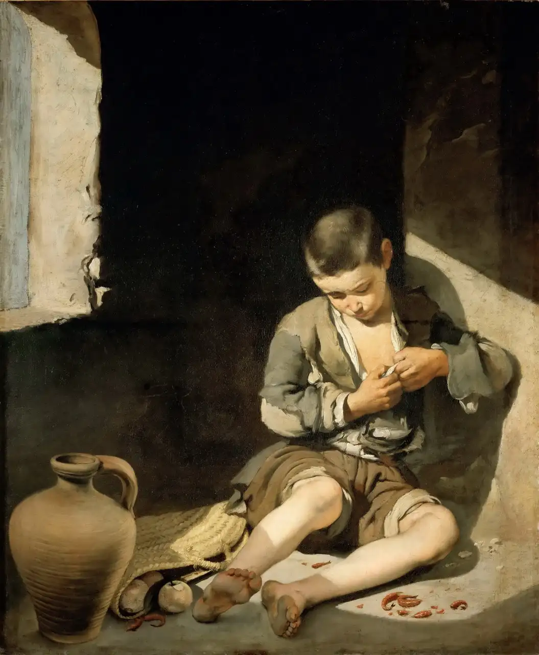 The Young Beggar by Bartolomé Esteban Murillo