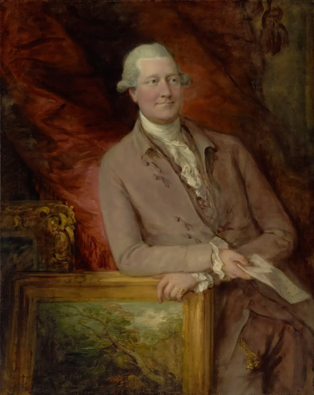 Portrait of James Christie by Thomas Gainsborough
