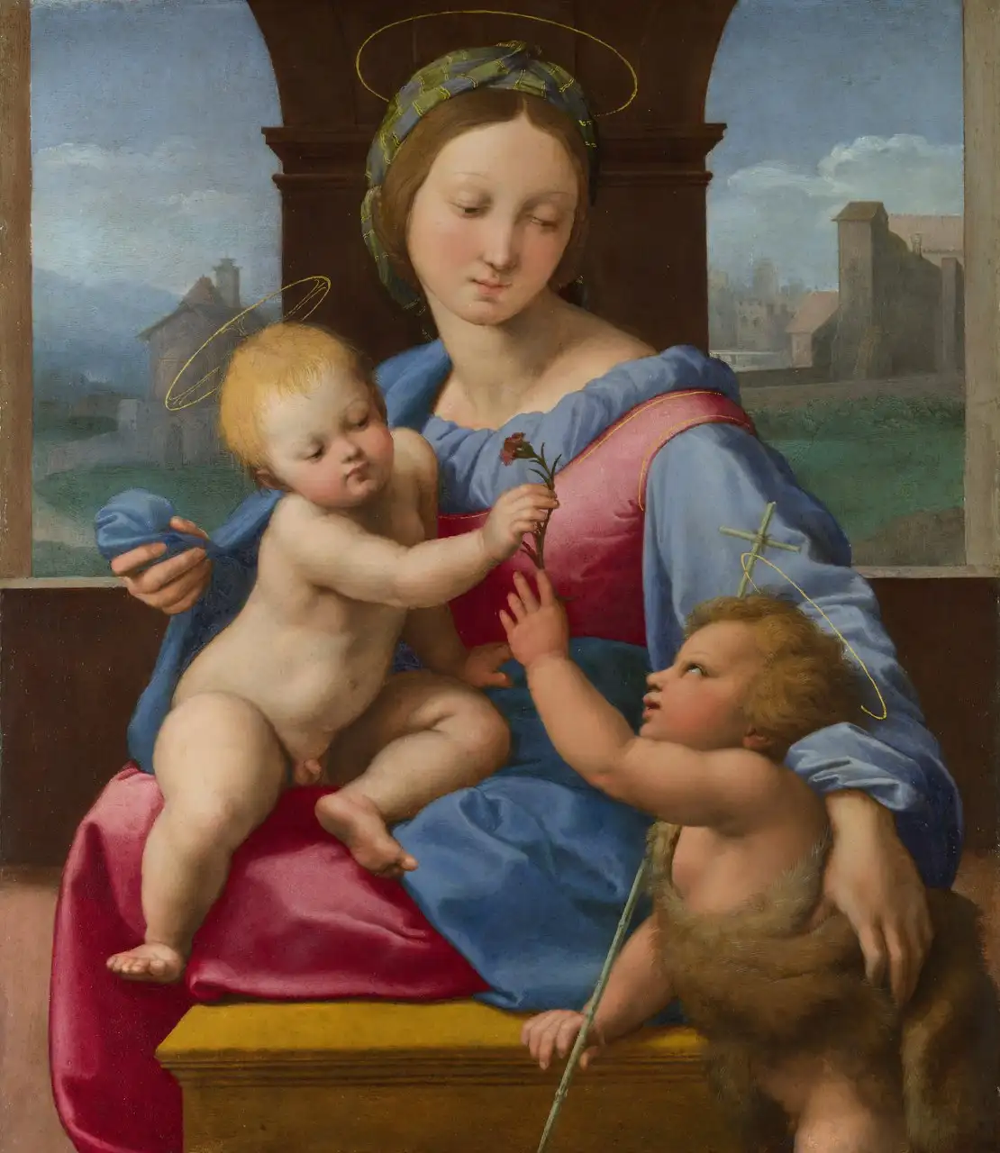 The Garvagh Madonna by Raphael