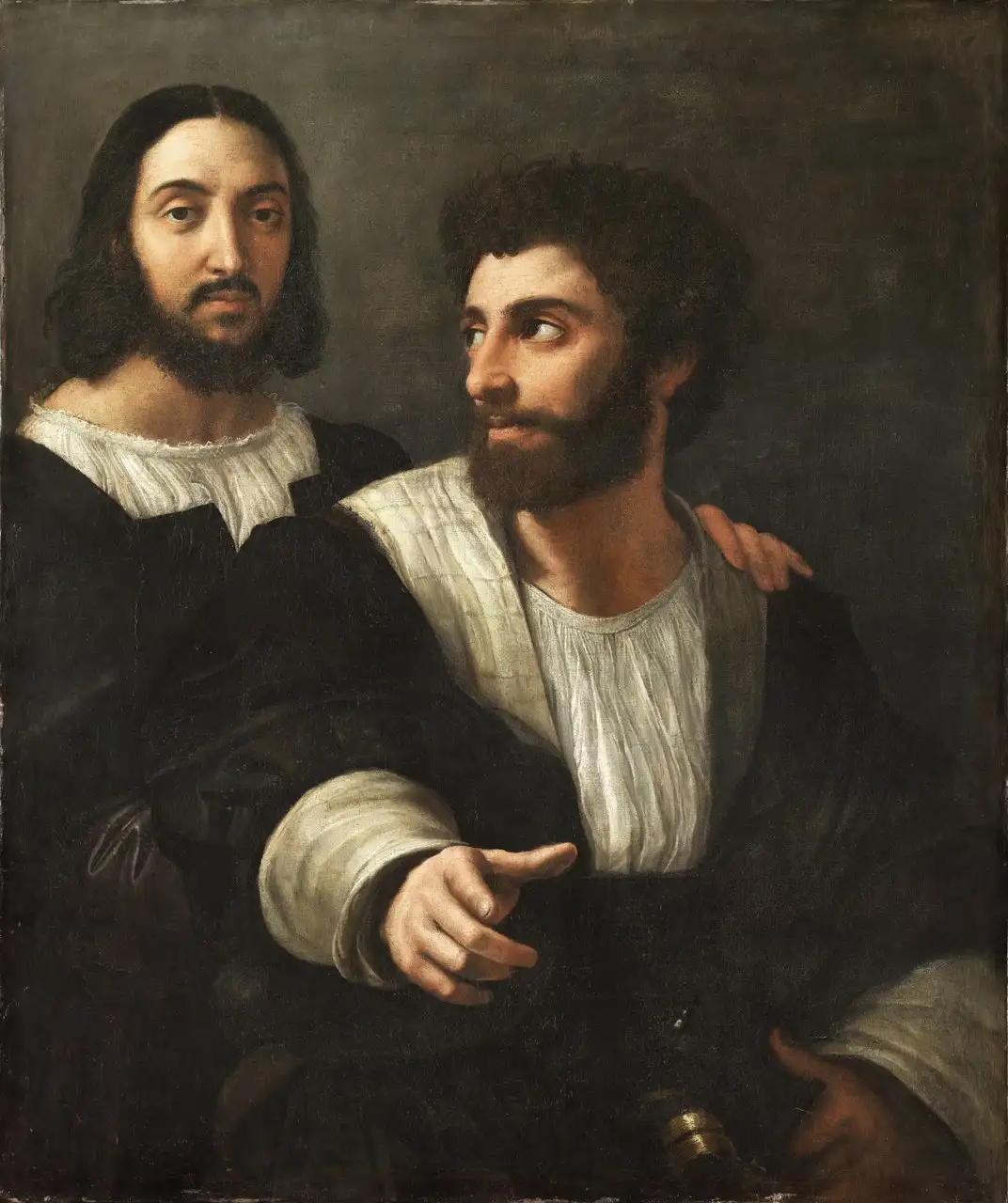 Self-Portrait with a Friend by Raphael
