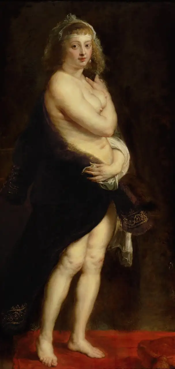 Het Pelsken (Helena Fourment in a Fur Wrap) by Peter Paul Rubens