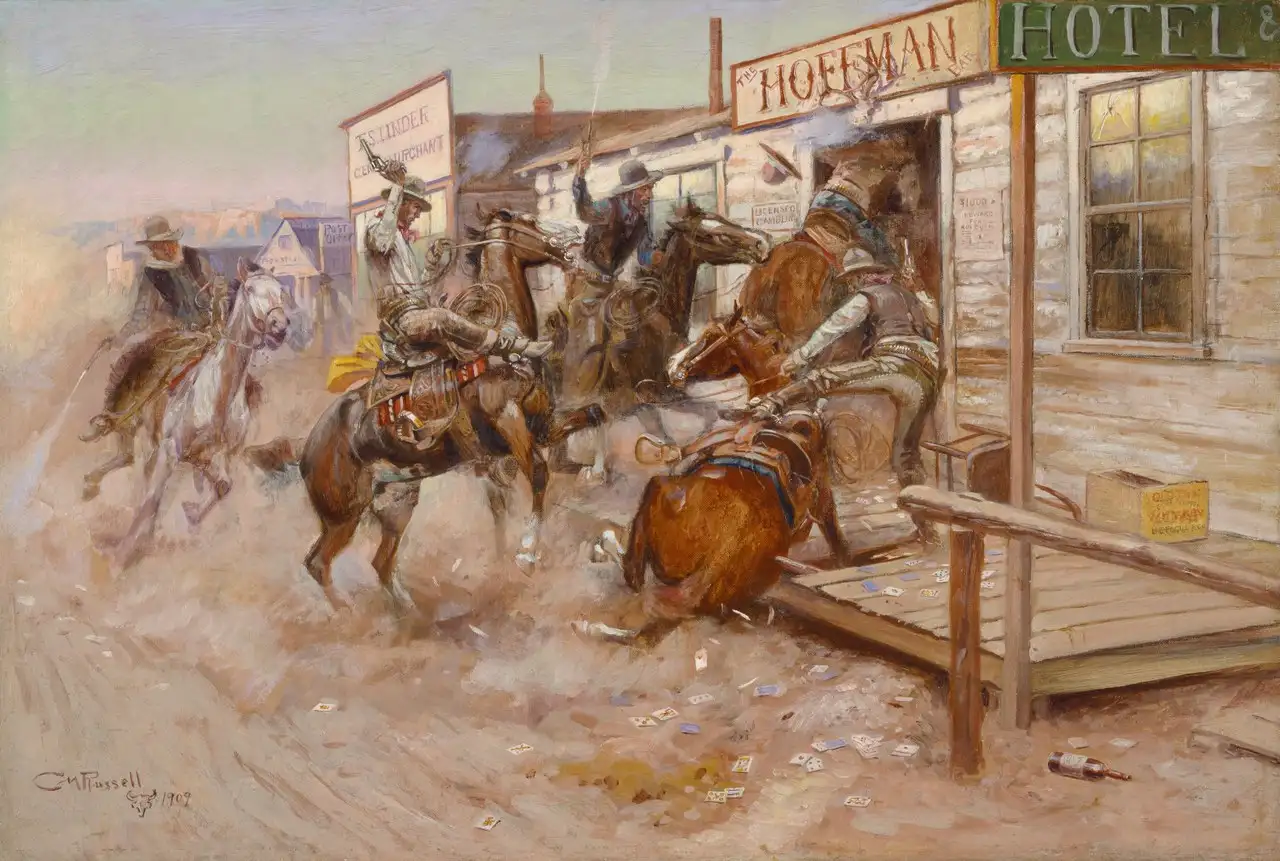 In Without Knocking by Charles M. Russell