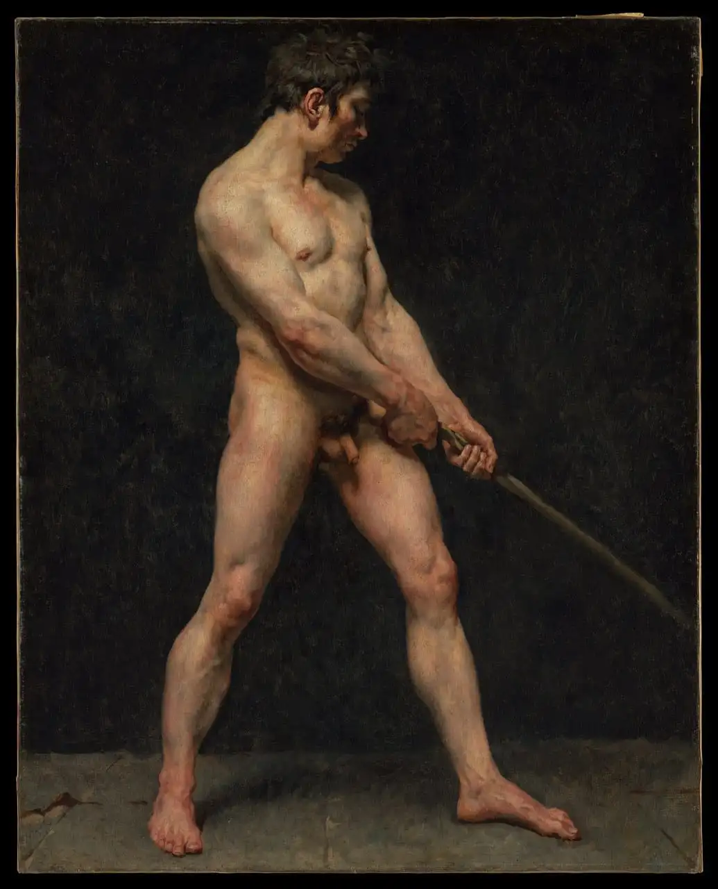 Study of a Nude Man by Pierre Narcisse Guérin