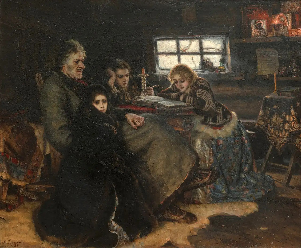 Menshikov in Beryozovo by Vasily Surikov