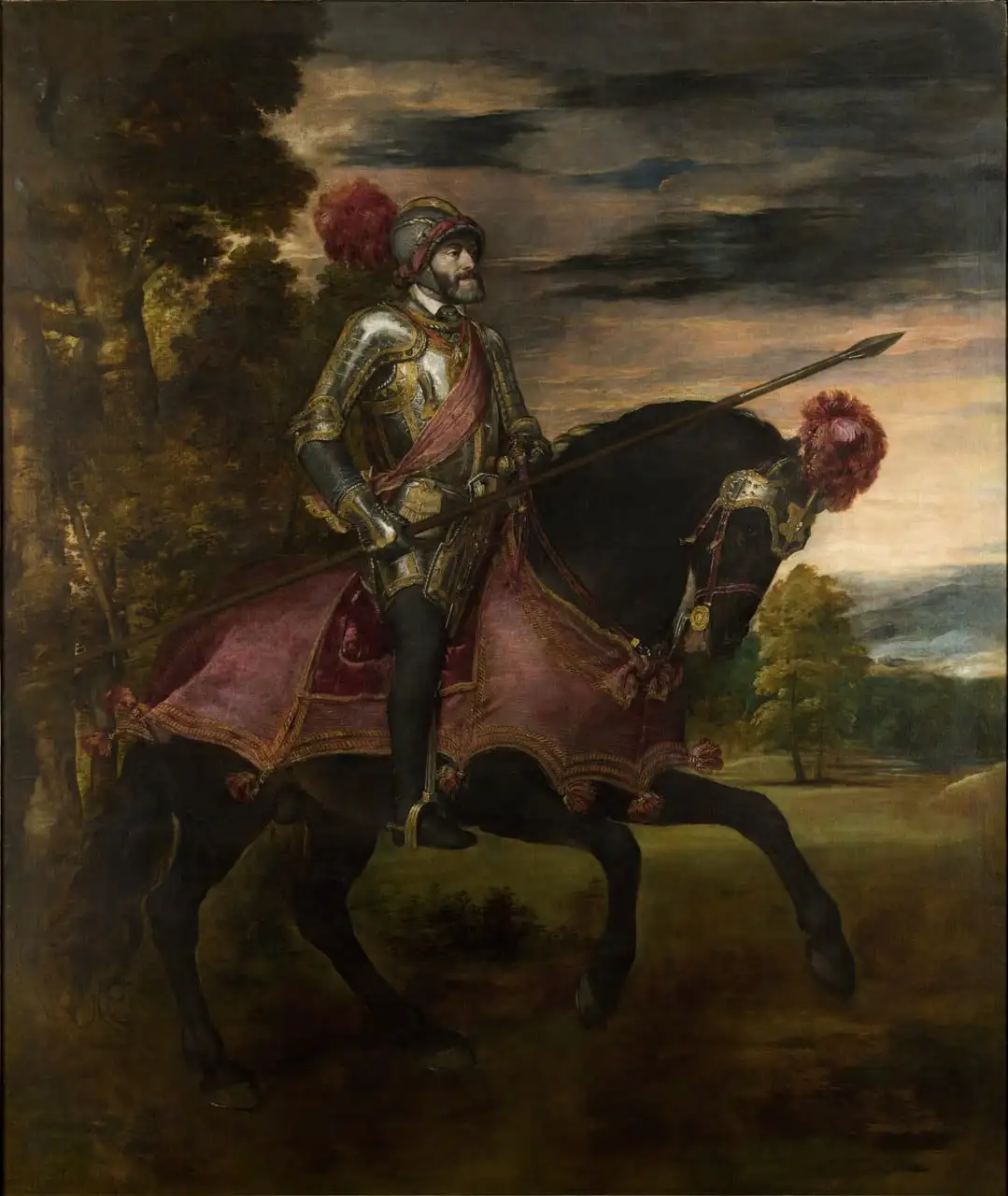 Charles V at the Battle of Mühlberg by Titian
