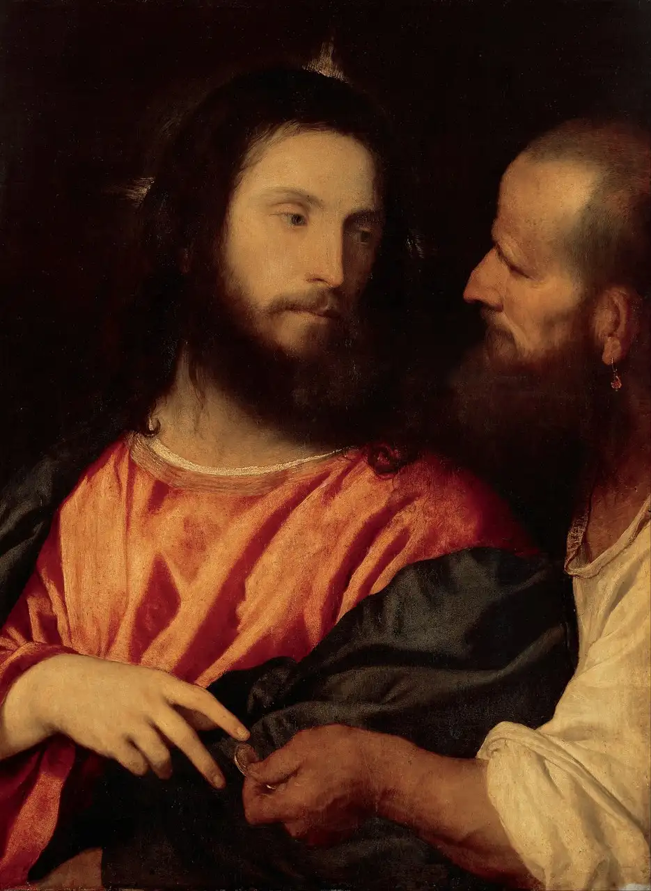 The Tribute Money by Titian