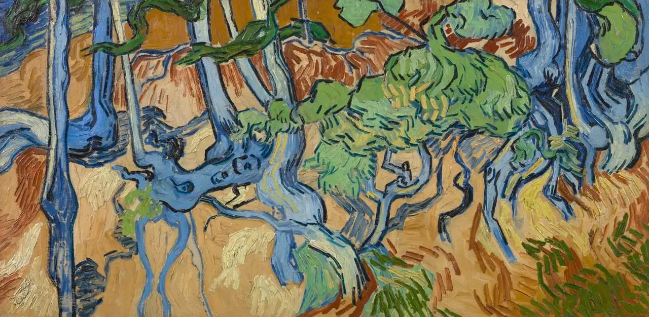 Tree Roots by Vincent van Gogh