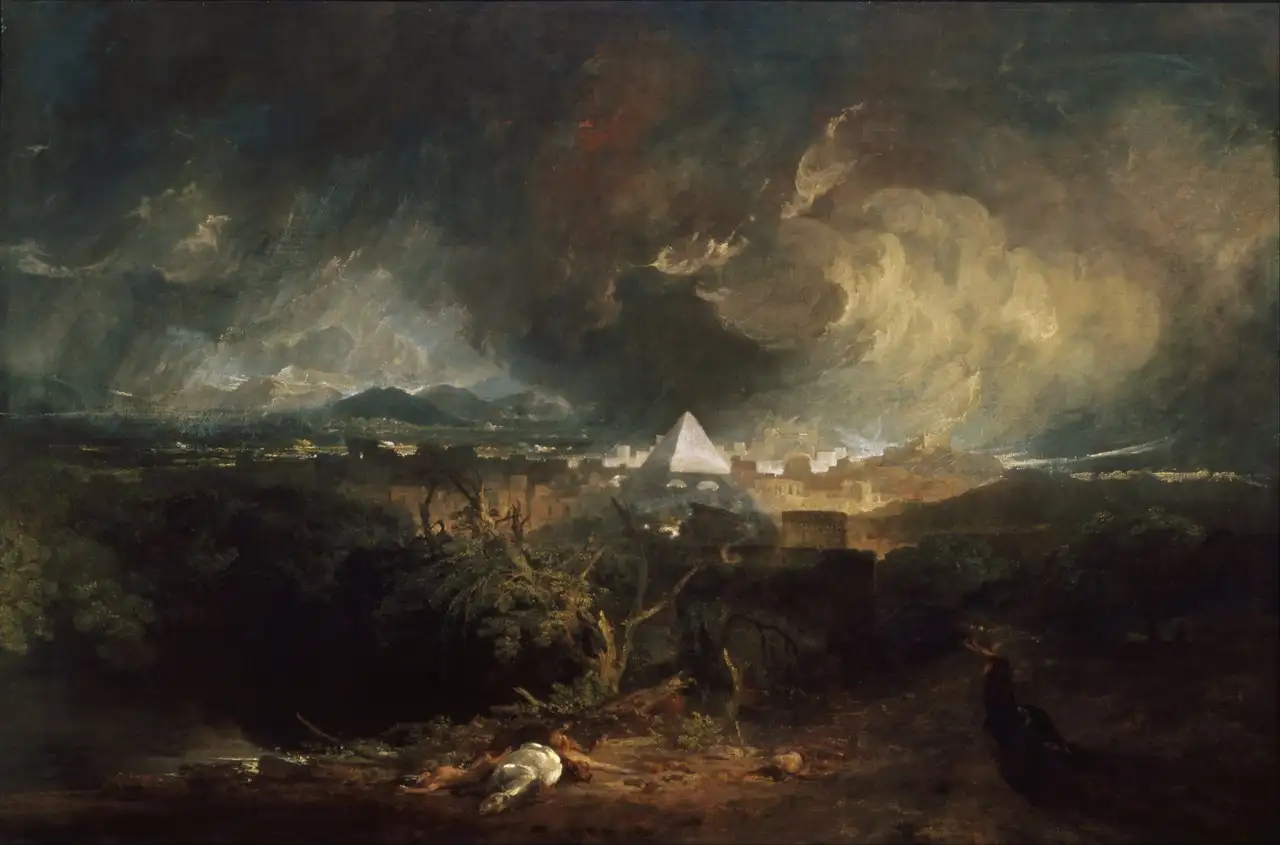 The Fifth Plague of Egypt by J. M. W. Turner