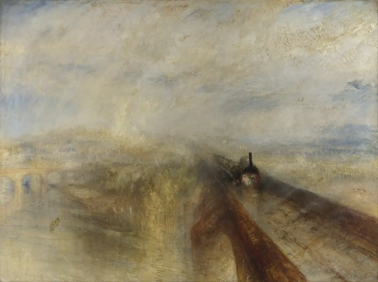Rain, Steam and Speed - The Great Western Railway by J. M. W. Turner