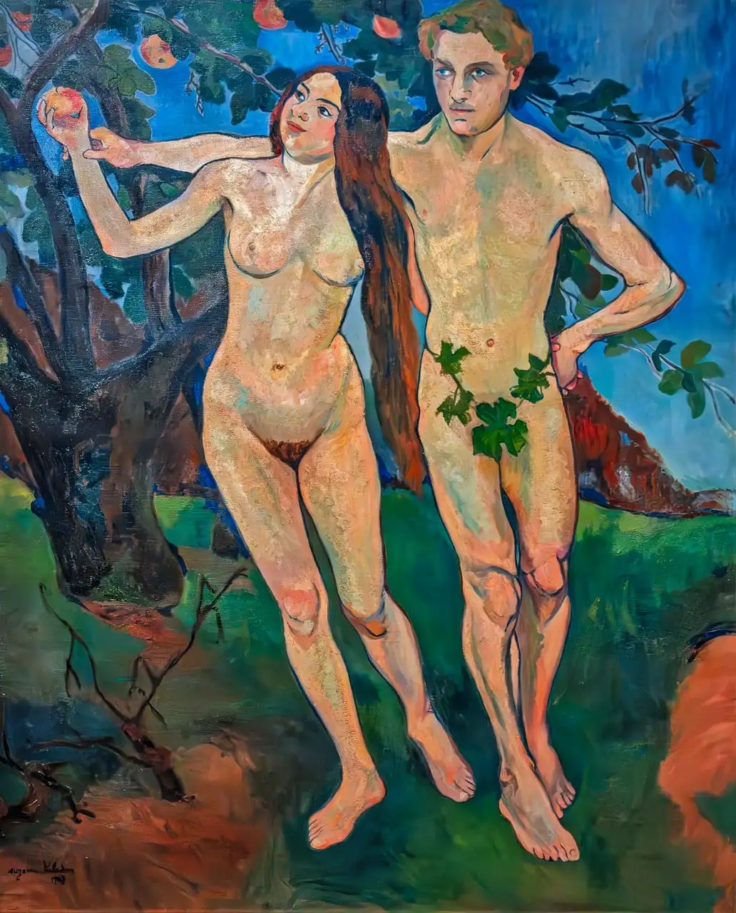 Adam and Eve by Suzanne Valadon