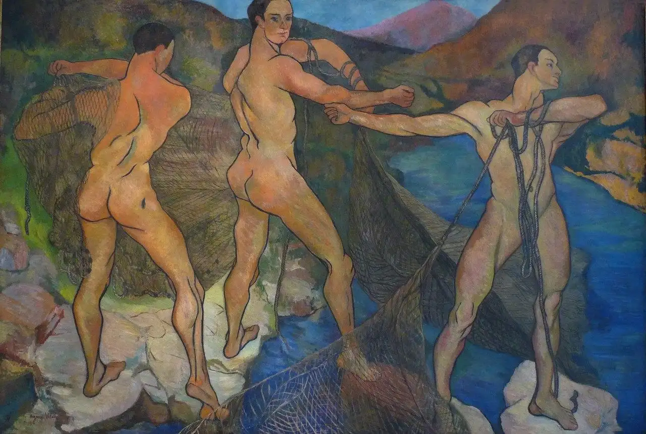 The Casting of the Net by Suzanne Valadon