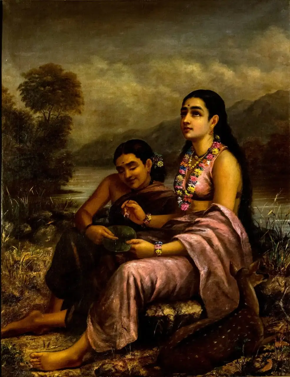 Shakuntala by Raja Ravi Varma