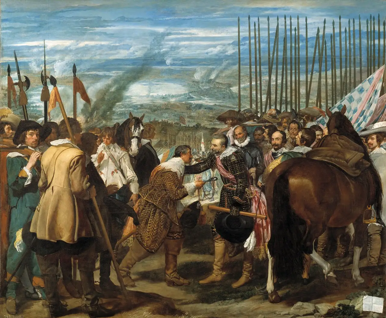 The Surrender of Breda (Las Lanzas) by Diego Velázquez