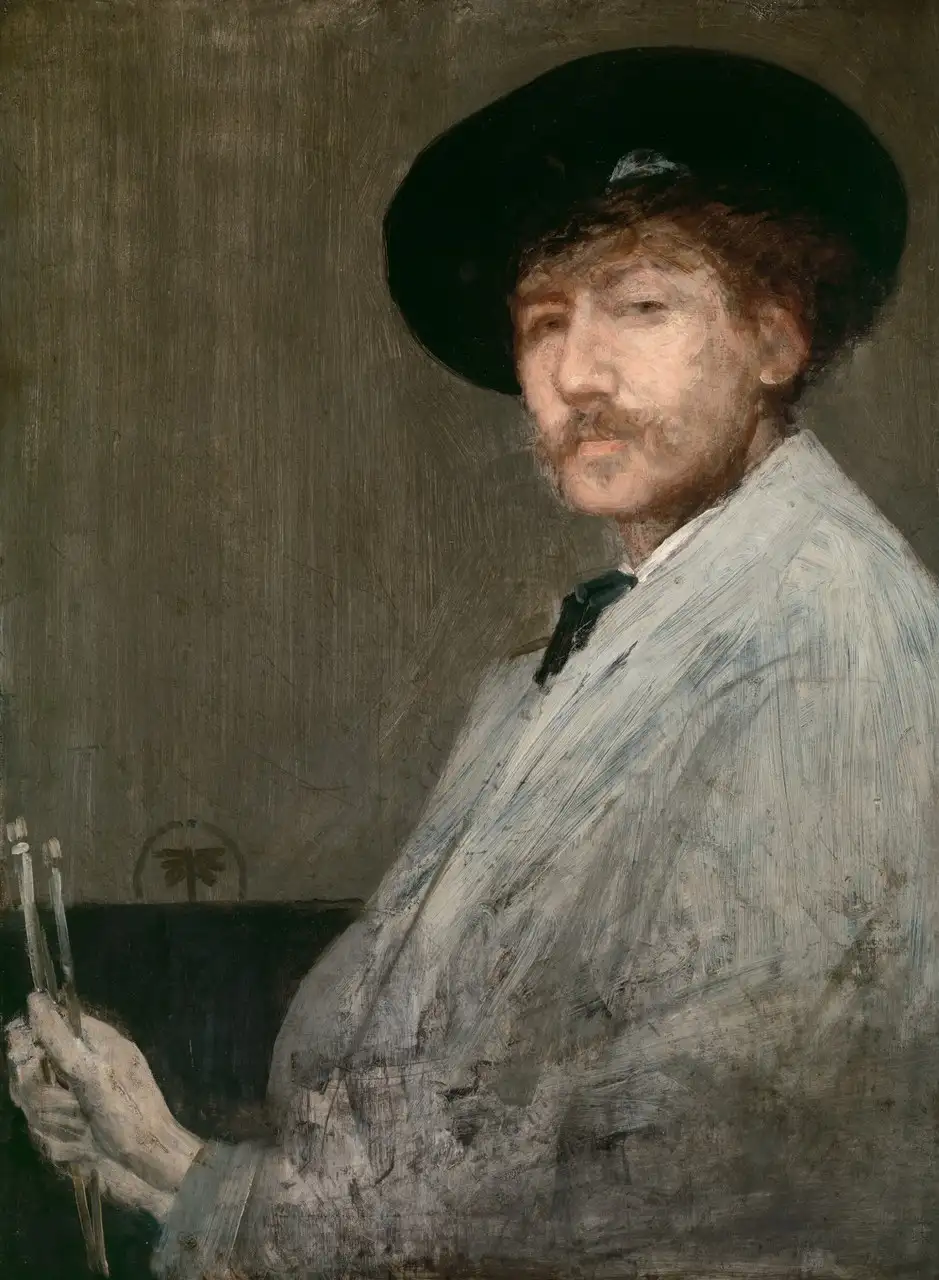 Arrangement in Grey: Portrait of the Painter by James McNeill Whistler