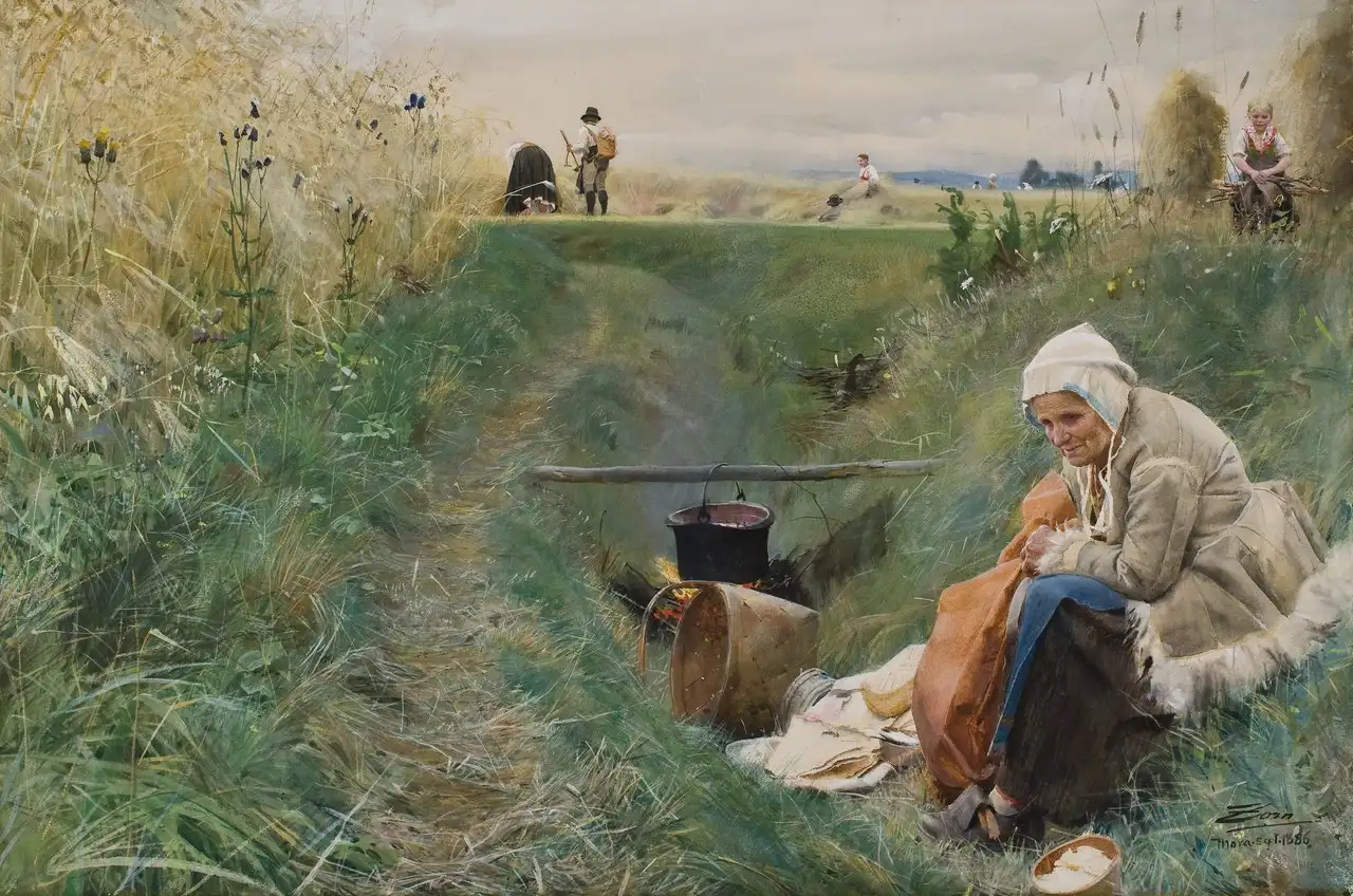 Our Daily Bread by Anders Zorn