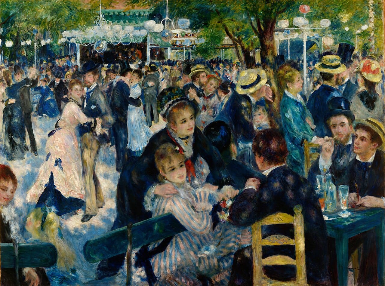 Featured painting by Pierre-Auguste Renoir