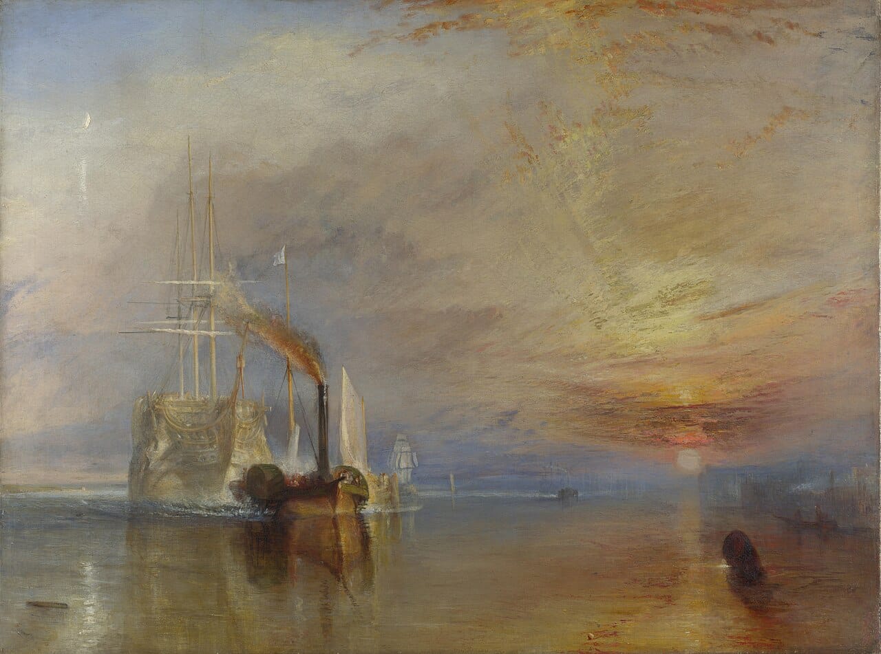 Featured painting by J. M. W. Turner