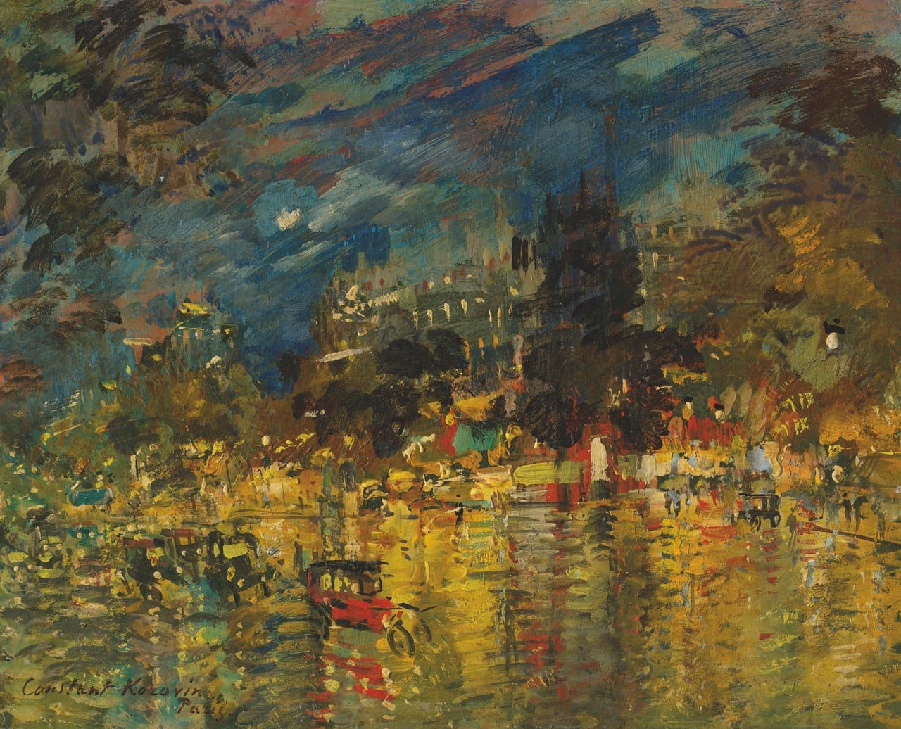 Featured painting by Konstantin Korovin